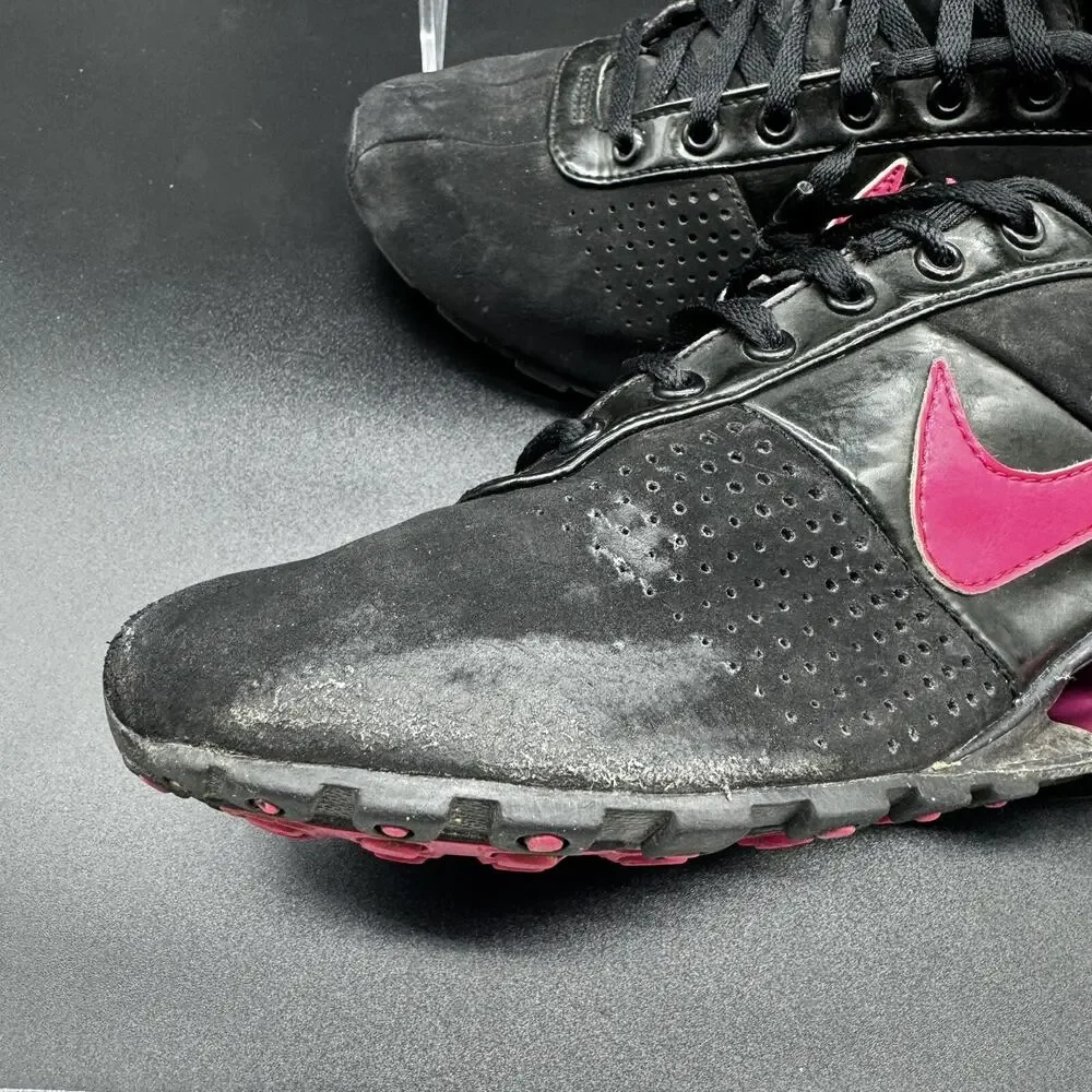 Nike Shox 2011 Size 5Y Youth Black Pink 616542-060 GUC READ LISTING